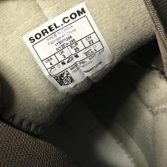 Sorel Cheyanne Metro Chelsea Waterproof Slip On Classic Duck Boots Size 4 - Picture 8 of 8